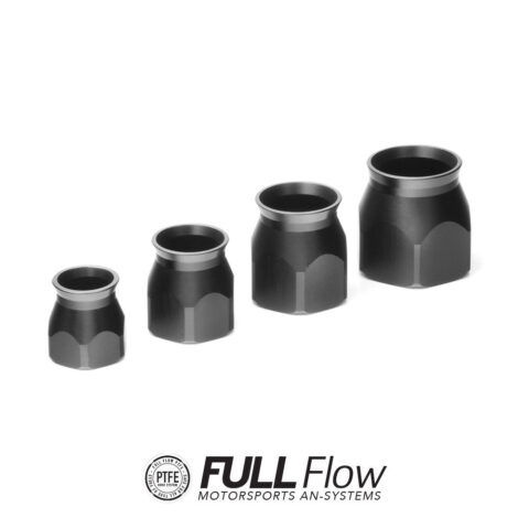 PTFE Hose End Fitting Spare Hose End Socket AN-10, Black